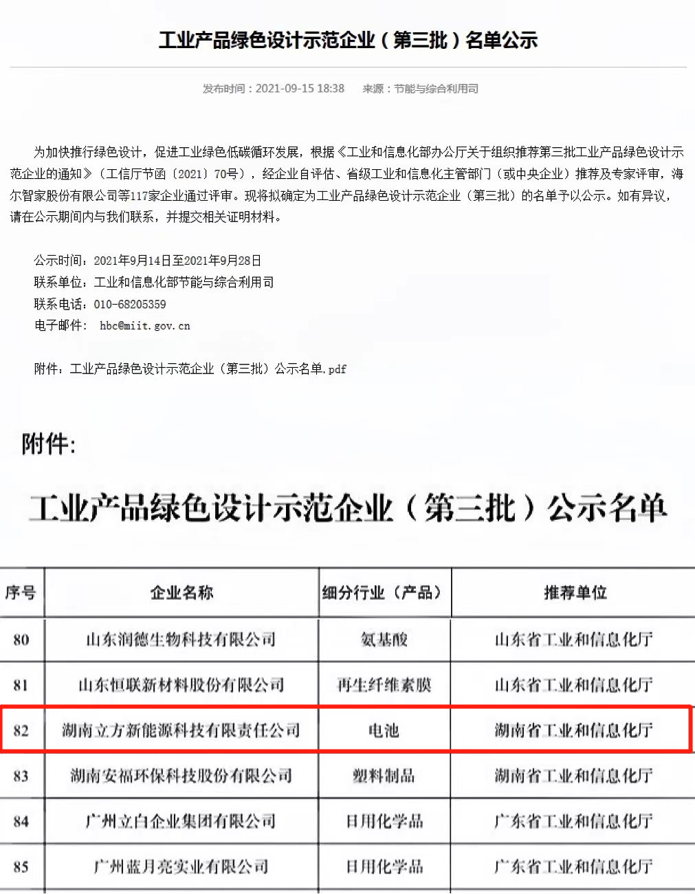 再獲殊榮钉寝！立方入選國(guó)家級(jí)工業(yè)產(chǎn)品綠色設(shè)計(jì)示范企業(yè) 